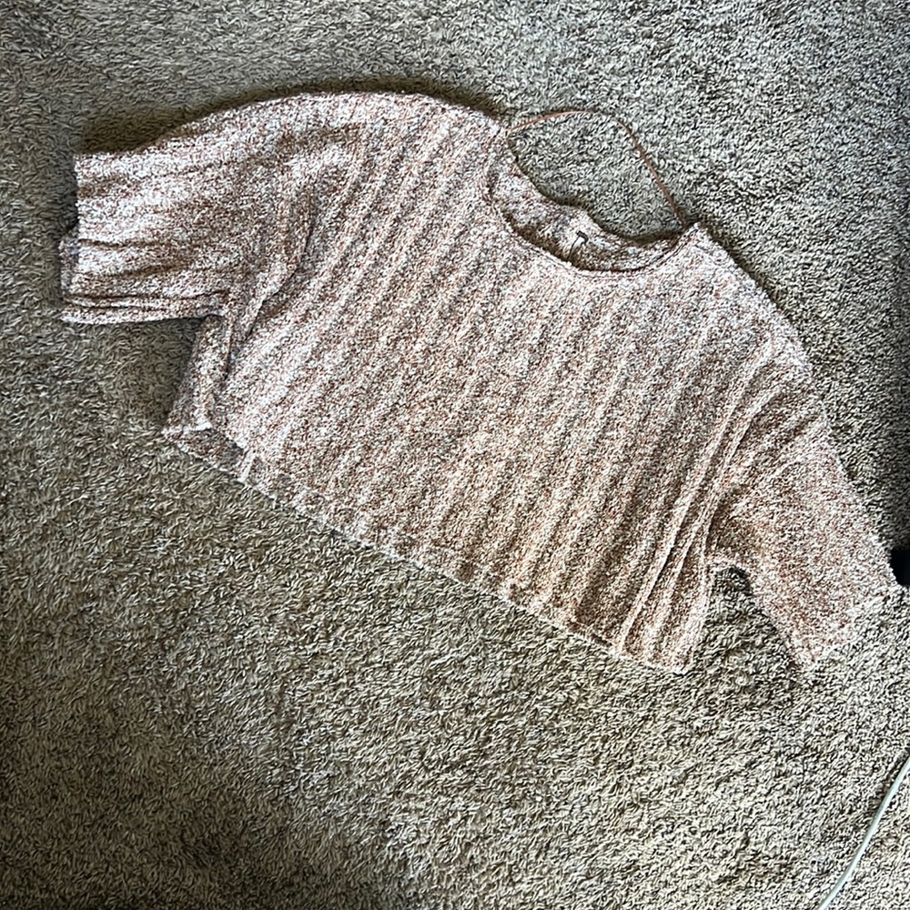 Free people cropped sweater